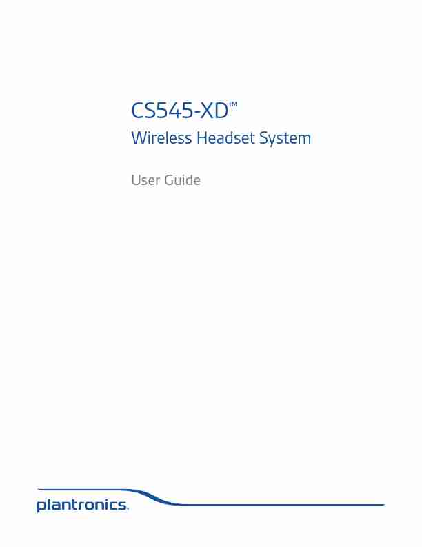 Plantronics Headphones CS545-XD-page_pdf